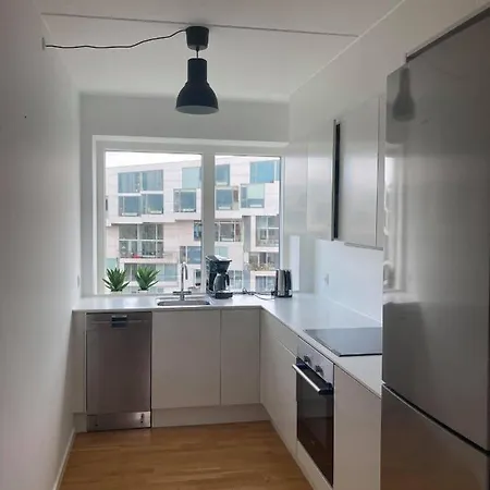 דירה Modern One-bedroom With A Balcony In Orestad